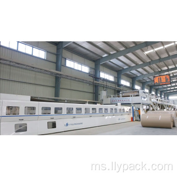 Double Facer Corrugated Cardboard Production Line